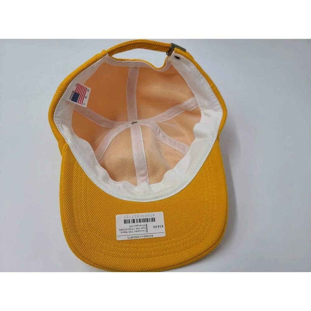 Concepts Adidas Mesh Strapback Adjustable Hat Cap Dad Casual Men Women Orange‎